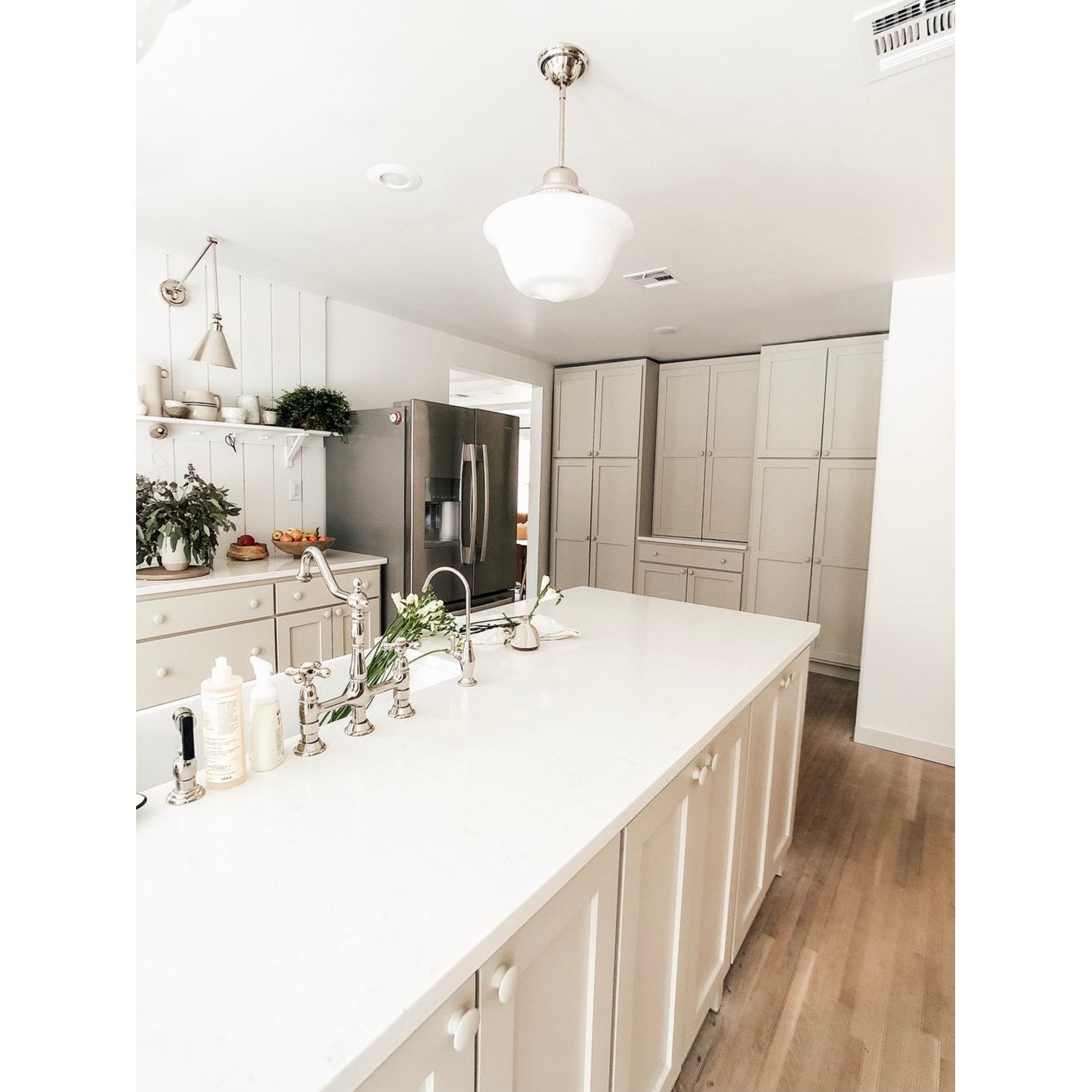 Kingston Heirloom KS3196AL - Restoration Single-Handle 1-Hole Deck Mount Water Filtration Faucet, Polished Nickel — thumbnail 3